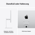 Studio Display XDR – Nanotexturglas – neigungs­- und höhen­verstellbarer Standfuß