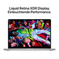 14" MacBook Pro: Apple M5 Max Chip mit 18‑Core CPU und 32‑Core GPU, 2 TB SSD - Silber