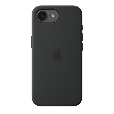 Sie sehen das Produktbild 01 von iPhone 17e Silikon Case mit MagSafe – Schwarz iPhone 17e Silikon Case mit MagSafe – Schwarz