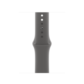 40 mm Sportarmband Steingrau – M/L