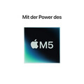 Sie sehen das Produktbild 03 von 14" MacBook Pro: Apple M5 Chip mit 10‑Core CPU und 10‑Core GPU, 1 TB SSD - Space Schwarz 14" MacBook Pro: Apple M5 Chip mit 10‑Core CPU und 10‑Core GPU, 1 TB SSD - Space Schwarz