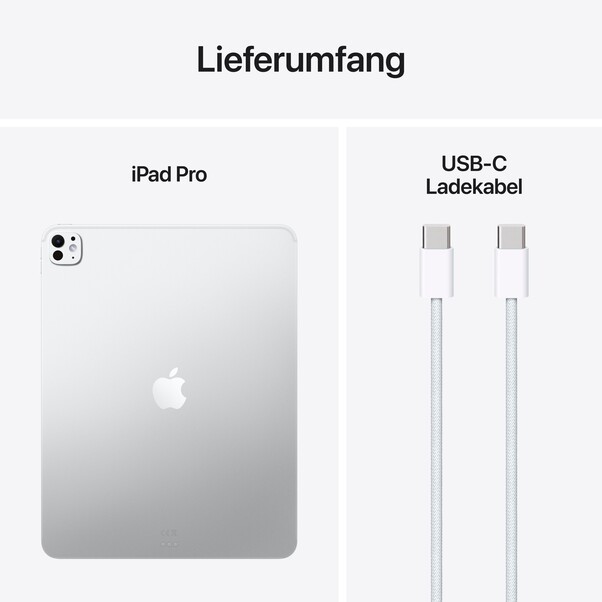 13" iPad Pro Wi-Fi 1 TB Standardglas - Silber (M5)