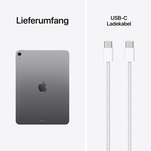 11" iPad Air Wi-Fi 128 GB - Space Grau (M4)