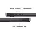 14" MacBook Pro: Apple M5 Max Chip mit 18‑Core CPU und 32‑Core GPU, 2 TB SSD - Space Schwarz