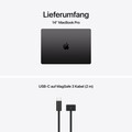 14" MacBook Pro: Apple M5 Max Chip mit 18‑Core CPU und 32‑Core GPU, 2 TB SSD - Space Schwarz