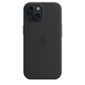 Sie sehen das Produktbild 05 von iPhone 15 Silikon Case mit MagSafe – Schwarz iPhone 15 Silikon Case mit MagSafe – Schwarz