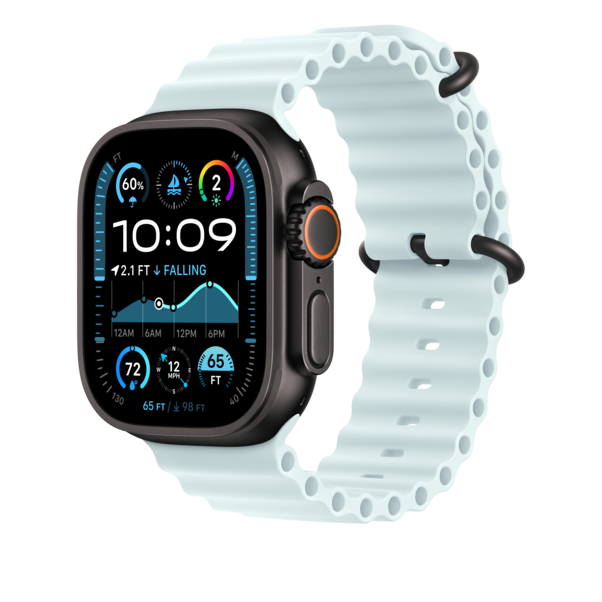 Sie sehen das Produktbild 02 von Verlängerung für 49 mm Ocean Armband Kristallblau – Titan Schwarz Verlängerung für 49 mm Ocean Armband Kristallblau – Titan Schwarz