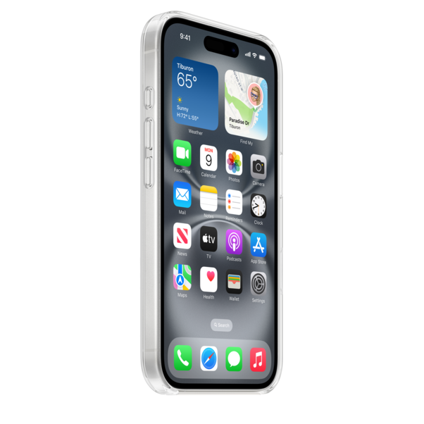 iPhone 16 Clear Case mit MagSafe