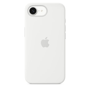 iPhone 16e Silikon Case − Weiß