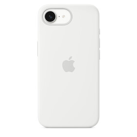 iPhone 16e Silikon Case − Weiß