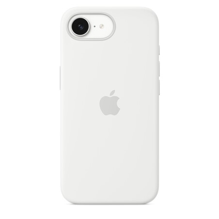 iPhone 16e Silikon Case − Weiß