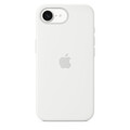 iPhone 16e Silikon Case − Weiß
