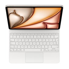 Magic Keyboard für das 13" iPad Air (M3) – Deutsch – Weiß