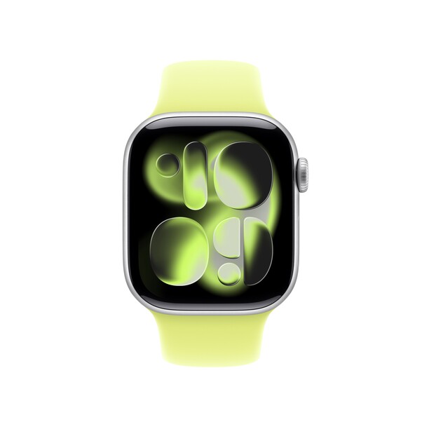 Sie sehen das Produktbild 03 von 42 mm Sportarmband Neongelb - M/L 42 mm Sportarmband Neongelb - M/L