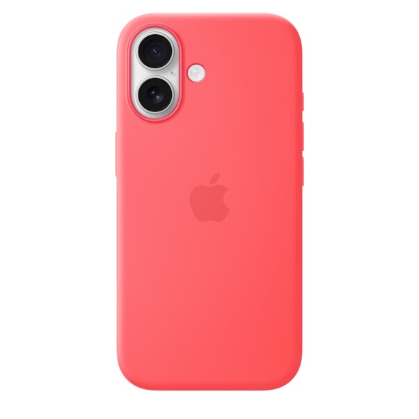 Sie sehen das Produktbild 01 von iPhone 17 Silikon Case mit MagSafe - Guavepink iPhone 17 Silikon Case mit MagSafe - Guavepink