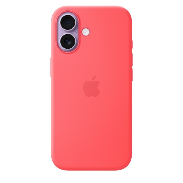 Sie sehen das Produktbild 02 von iPhone 17 Silikon Case mit MagSafe - Guavepink iPhone 17 Silikon Case mit MagSafe - Guavepink