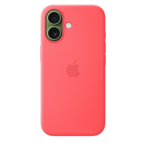 Sie sehen das Produktbild 03 von iPhone 17 Silikon Case mit MagSafe - Guavepink iPhone 17 Silikon Case mit MagSafe - Guavepink