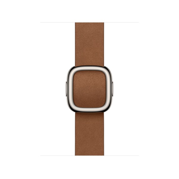 42 mm Armband mit Moderner Schließe Karamell - Medium