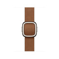 42 mm Armband mit Moderner Schließe Karamell - Large