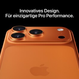 Sie sehen das Produktbild 05 von iPhone 17 Pro Max 256 GB Cosmic Orange iPhone 17 Pro Max 256 GB Cosmic Orange