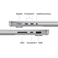 14" MacBook Pro: Apple M5 Chip mit 10‑Core CPU und 10‑Core GPU, 1 TB SSD - Silber
