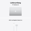 15" MacBook Air: Apple M5 Chip mit 10‑Core CPU und 10‑Core GPU, 512 GB SSD - Silber