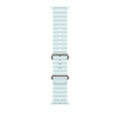 49 mm Ocean Armband Kristallblau – Titan Natur