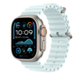 49 mm Ocean Armband Kristallblau – Titan Natur