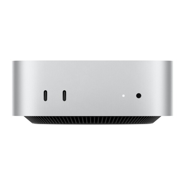 Sie sehen das Produktbild 01 von Mac mini: Apple M4 Chip mit 10‑Core CPU und 10‑Core GPU, 512 GB SSD - Silber Mac mini: Apple M4 Chip mit 10‑Core CPU und 10‑Core GPU, 512 GB SSD - Silber