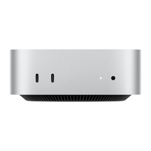 Sie sehen das Produktbild 01 von Mac mini: Apple M4 Chip mit 10‑Core CPU und 10‑Core GPU, 512 GB SSD - Silber Mac mini: Apple M4 Chip mit 10‑Core CPU und 10‑Core GPU, 512 GB SSD - Silber