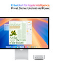 Sie sehen das Produktbild 04 von Mac mini: Apple M4 Chip mit 10‑Core CPU und 10‑Core GPU, 512 GB SSD - Silber Mac mini: Apple M4 Chip mit 10‑Core CPU und 10‑Core GPU, 512 GB SSD - Silber
