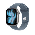 46 mm Sportarmband Maritimblau - M/L
