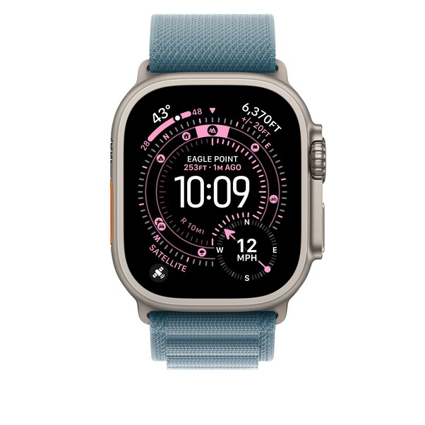 Sie sehen das Produktbild 03 von 49 mm Alpine Loop Hellblau - Large - Titan Natur 49 mm Alpine Loop Hellblau - Large - Titan Natur