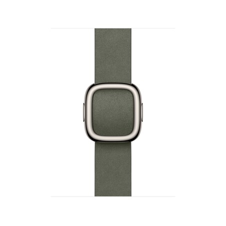 42 mm Armband mit Moderner Schließee Silbergrau - Medium