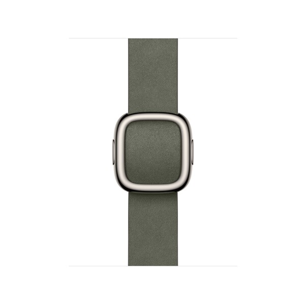 42 mm Armband mit Moderner Schließee Silbergrau - Medium