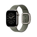 42 mm Armband mit Moderner Schließee Silbergrau - Medium