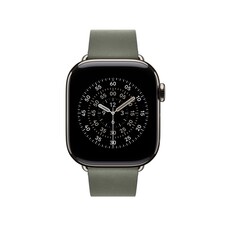 42 mm Armband mit Moderner Schließe Silbergrau - Small