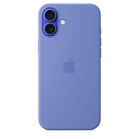 iPhone 16 Plus Silikon Case mit MagSafe – Veilchen