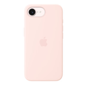 iPhone 17e Silikon Case mit MagSafe – Hellrosa