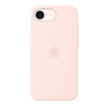 Sie sehen das Produktbild 01 von iPhone 17e Silikon Case mit MagSafe – Hellrosa iPhone 17e Silikon Case mit MagSafe – Hellrosa