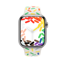 Sie sehen das Produktbild 03 von 45 mm Sportarmband Pride Edition – S/M 45 mm Sportarmband Pride Edition – S/M