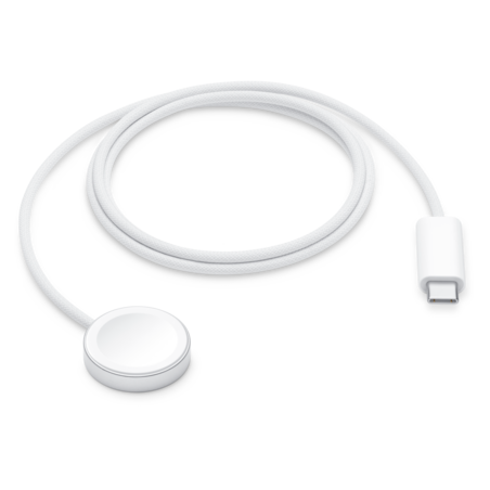 Sie sehen das Produktbild 01 von Apple Watch magnetisches Schnellladegerät auf USB‑C Kabel (1 m) Apple Watch magnetisches Schnellladegerät auf USB‑C Kabel (1 m)