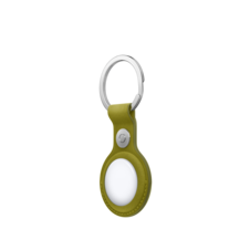 AirTag Feingewebe Schlüsselanhänger – Chartreuse