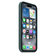 Sie sehen das Produktbild 05 von iPhone 16 Silikon Case mit MagSafe – Seegrün iPhone 16 Silikon Case mit MagSafe – Seegrün