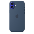 iPhone 16 Plus Silikon Case mit MagSafe – Denim