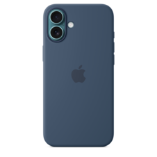 iPhone 16 Plus Silikon Case mit MagSafe – Denim