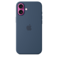 iPhone 16 Plus Silikon Case mit MagSafe – Denim
