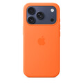 iPhone 17 Pro Silikon Case mit MagSafe - Orange