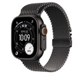 49 mm Milanaise Armband Titan Schwarz – S