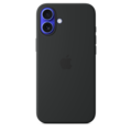 iPhone 16 Plus Silikon Case mit MagSafe – Schwarz